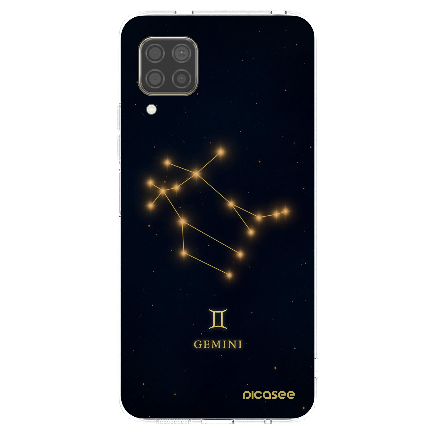 Picasee διαφανής θήκη σιλικόνης Huawei P40 Lite - GEMINI