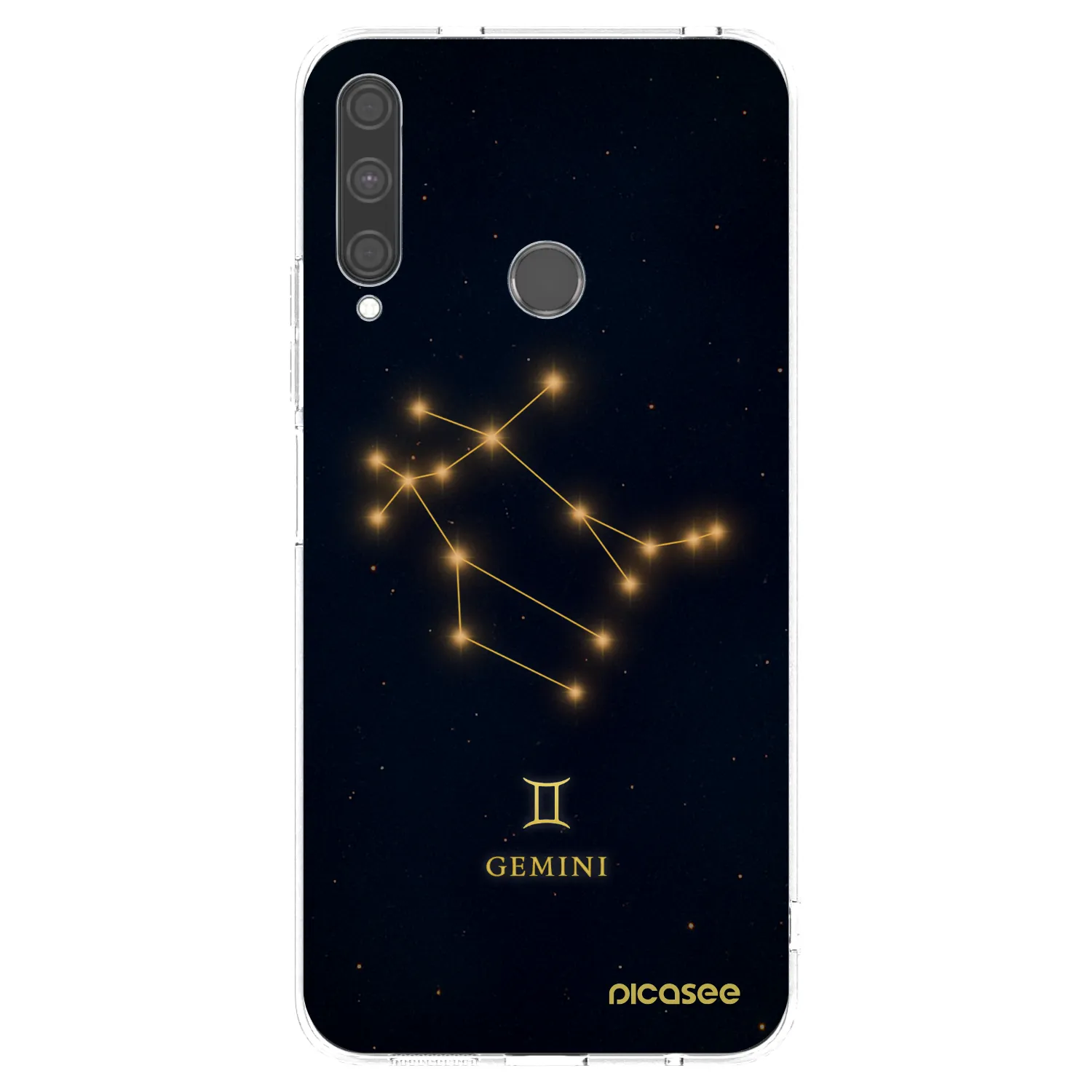 Picasee διαφανής θήκη σιλικόνης Huawei P40 Lite E - GEMINI