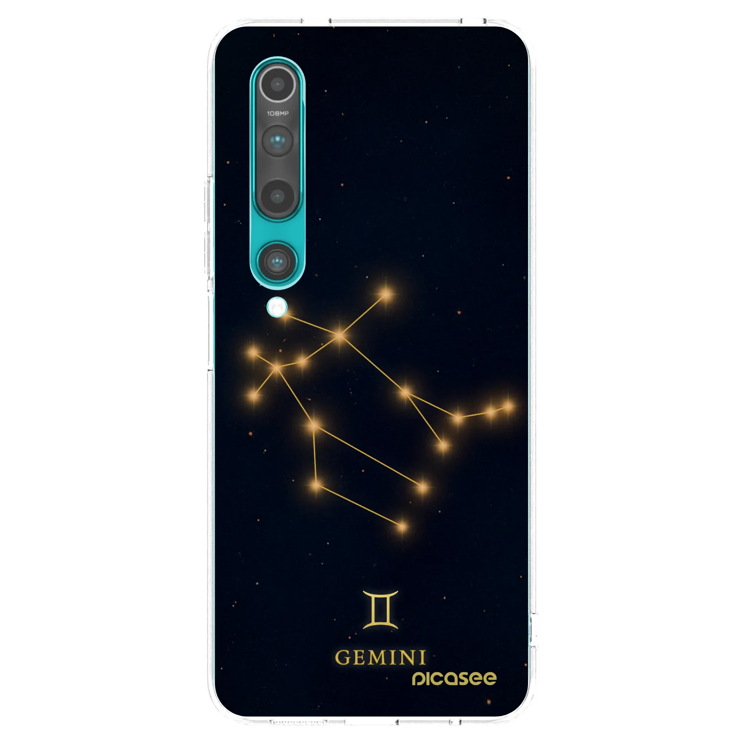Picasee διαφανής θήκη σιλικόνης Xiaomi Mi 10 - GEMINI