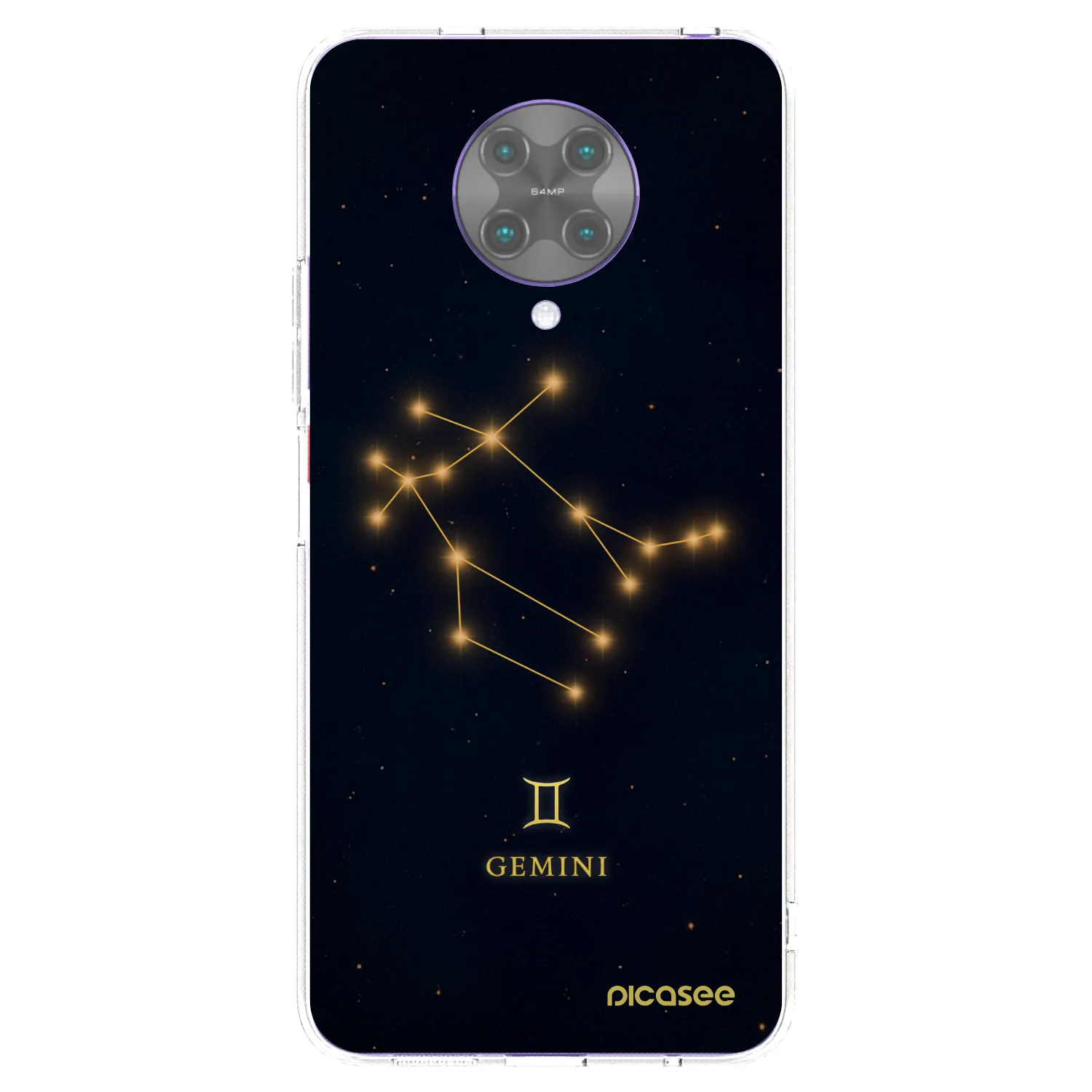 Picasee διαφανής θήκη σιλικόνης Xiaomi Poco F2 Pro - GEMINI