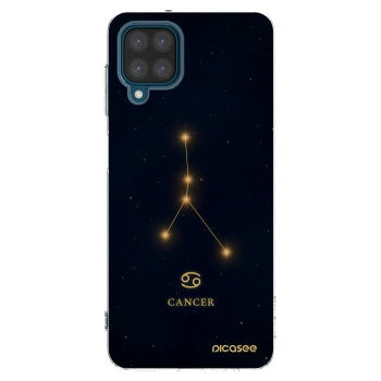 Picasee διαφανής θήκη σιλικόνης Samsung Galaxy A12 A125F - CANCER