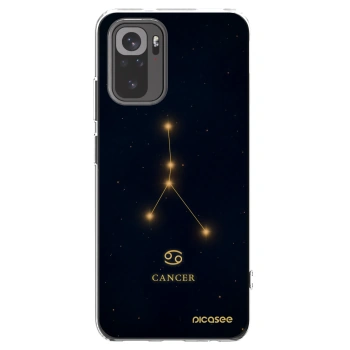 Picasee διαφανής θήκη σιλικόνης Xiaomi Redmi Note 10S - CANCER