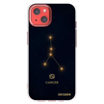 Picasee διαφανής θήκη σιλικόνης Apple iPhone 13 - CANCER