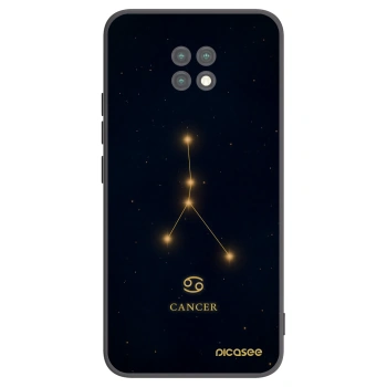 Picasee Μαύρη θήκη σιλικόνης για Xiaomi Redmi Note 9T - CANCER