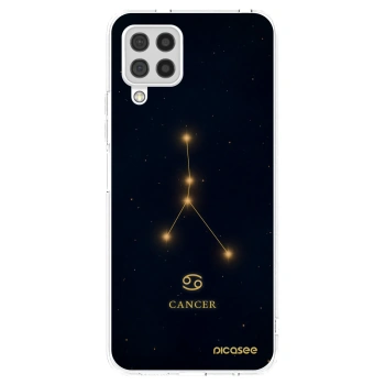 Picasee διαφανής θήκη σιλικόνης Samsung Galaxy A22 A225F 4G - CANCER