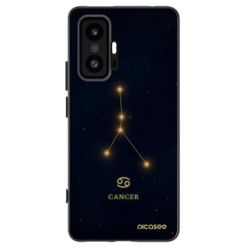 Picasee Μαύρη θήκη σιλικόνης για Xiaomi 11T Pro - CANCER