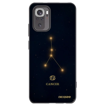 Picasee Μαύρη θήκη σιλικόνης για Xiaomi Redmi Note 11S 4G - CANCER