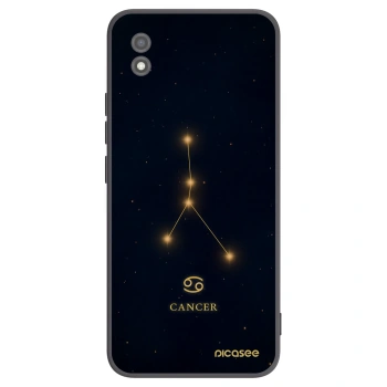 Picasee Μαύρη θήκη σιλικόνης για Realme C11 (2021) - CANCER