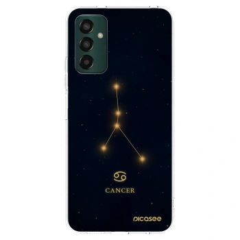 Picasee διαφανής θήκη σιλικόνης Samsung Galaxy M13 M135F - CANCER