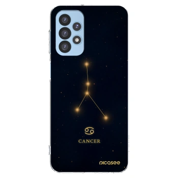 Picasee διαφανής θήκη σιλικόνης Samsung Galaxy A23 A235F 4G - CANCER