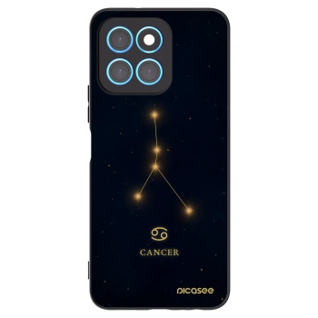 Picasee Μαύρη θήκη σιλικόνης για Honor X6 - CANCER