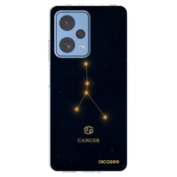 Picasee διαφανής θήκη σιλικόνης Xiaomi Redmi Note 12 Pro 5G - CANCER
