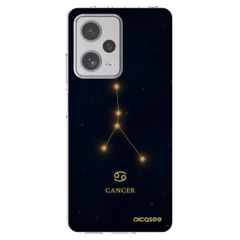 Picasee διαφανής θήκη σιλικόνης Xiaomi Redmi Note 12 Pro+ 5G - CANCER