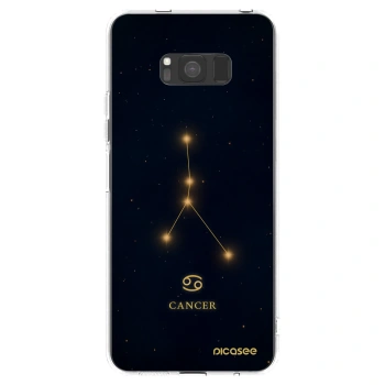 Picasee διαφανής θήκη σιλικόνης Samsung Galaxy S8 G950F - CANCER