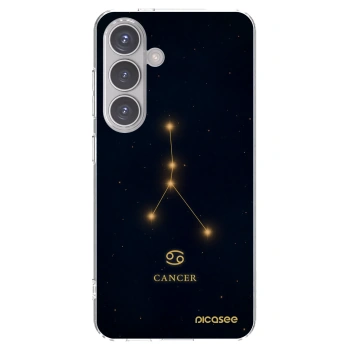 Picasee διαφανής θήκη σιλικόνης Samsung Galaxy S24 S921B 5G - CANCER