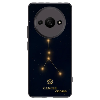 Picasee Μαύρη θήκη σιλικόνης για Xiaomi Redmi A3 - CANCER