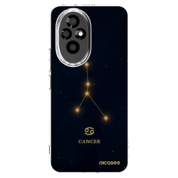 Picasee διαφανής θήκη σιλικόνης Honor 200 Pro 5G - CANCER