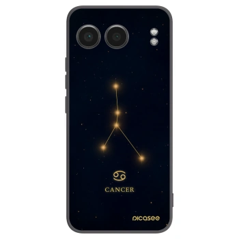 Picasee Μαύρη θήκη σιλικόνης για OnePlus Nord 4 - CANCER
