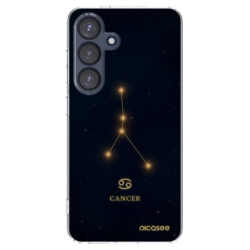 Picasee διαφανής θήκη σιλικόνης Samsung Galaxy S25 5G - CANCER