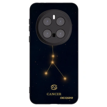 Picasee Μαύρη θήκη σιλικόνης για Honor Magic7 Pro 5G - CANCER