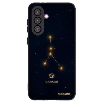 Picasee Μαύρη θήκη σιλικόνης για Samsung Galaxy A56 5G A566B - CANCER