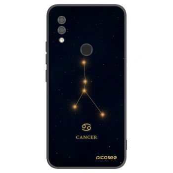 Picasee Μαύρη θήκη σιλικόνης για Xiaomi Redmi 7 - CANCER