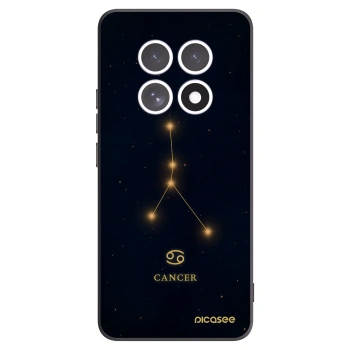 Picasee Μαύρη θήκη σιλικόνης για Xiaomi Redmi Note 15 - CANCER