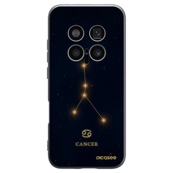 Picasee Μαύρη θήκη σιλικόνης για Honor Magic8 Pro 5G - CANCER