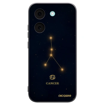Picasee Μαύρη θήκη σιλικόνης για Xiaomi Poco X8 Pro - CANCER