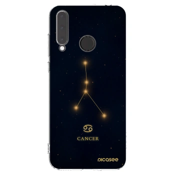 Picasee διαφανής θήκη σιλικόνης Honor 20 Lite - CANCER