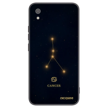 Picasee Μαύρη θήκη σιλικόνης για Xiaomi Redmi 7A - CANCER