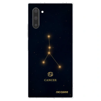 Picasee διαφανής θήκη σιλικόνης Samsung Galaxy Note 10 N970F - CANCER