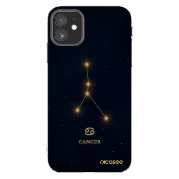 Picasee διαφανής θήκη σιλικόνης Apple iPhone 11 - CANCER