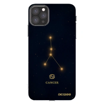 Picasee διαφανής θήκη σιλικόνης Apple iPhone 11 Pro Max - CANCER