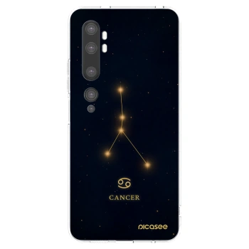 Picasee διαφανής θήκη σιλικόνης Xiaomi Mi Note 10 (Pro) - CANCER