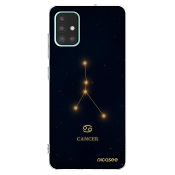 Picasee διαφανής θήκη σιλικόνης Samsung Galaxy A51 A515F - CANCER