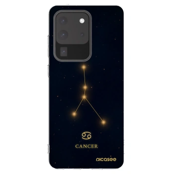 Picasee διαφανής θήκη σιλικόνης Samsung Galaxy S20 Ultra 5G G988F - CANCER