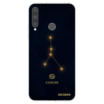 Picasee διαφανής θήκη σιλικόνης Huawei P40 Lite E - CANCER