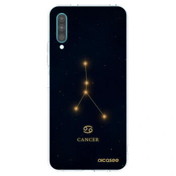 Picasee διαφανής θήκη σιλικόνης Samsung Galaxy A30s A307F - CANCER