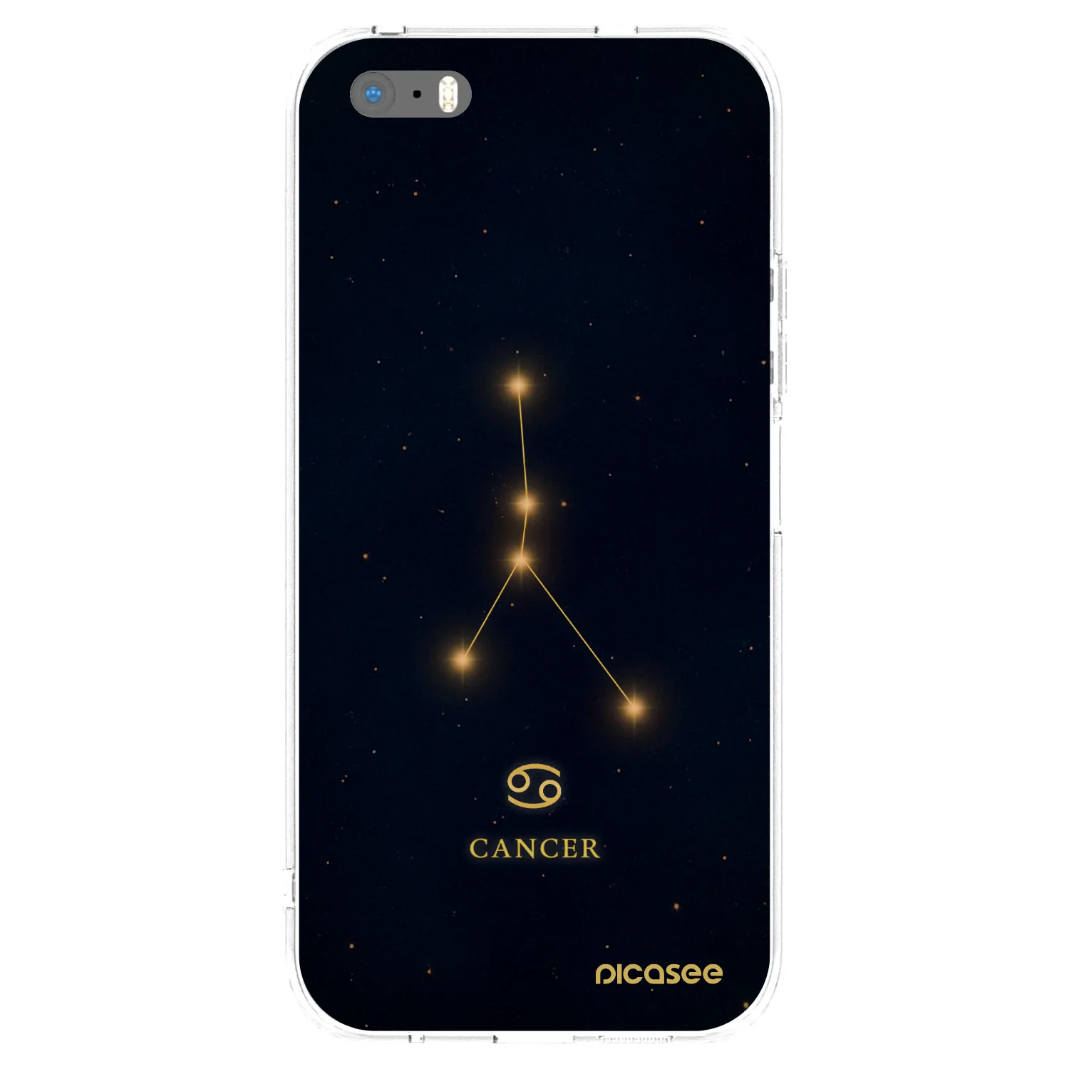 Picasee διαφανής θήκη σιλικόνης Apple iPhone 6 Plus/6S Plus - CANCER