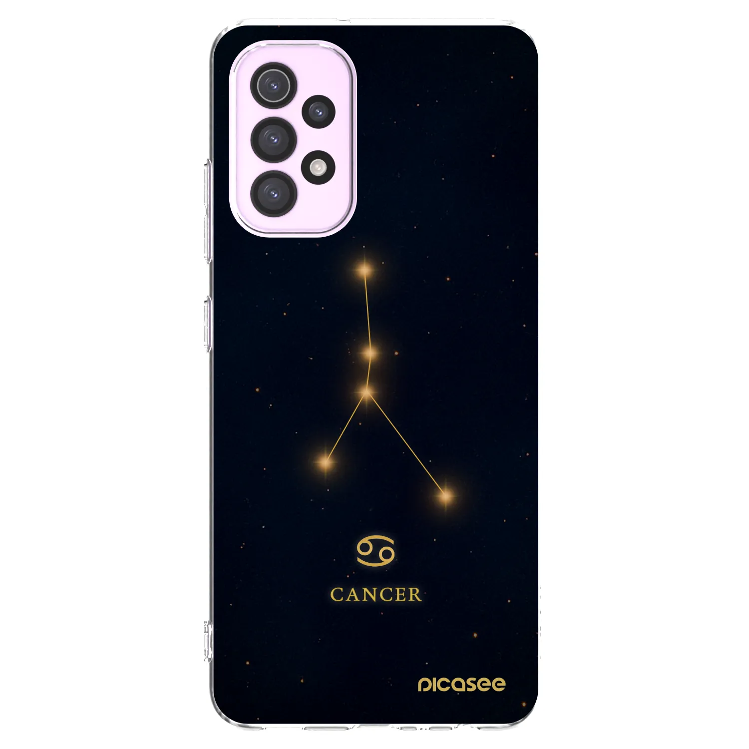 Picasee διαφανής θήκη σιλικόνης Samsung Galaxy A32 5G A326B - CANCER