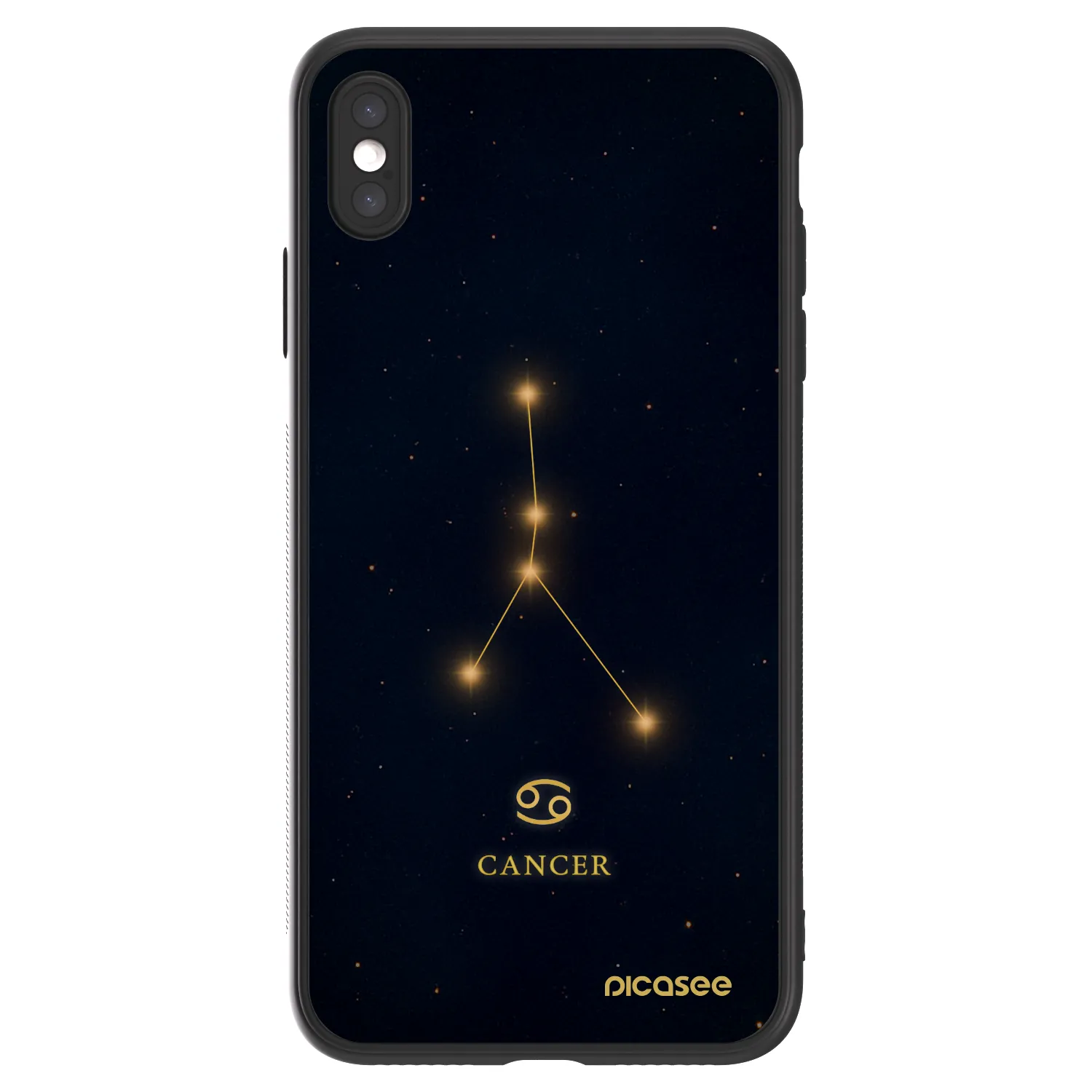 Picasee ULTIMATE CASE για Apple iPhone XS Max - CANCER