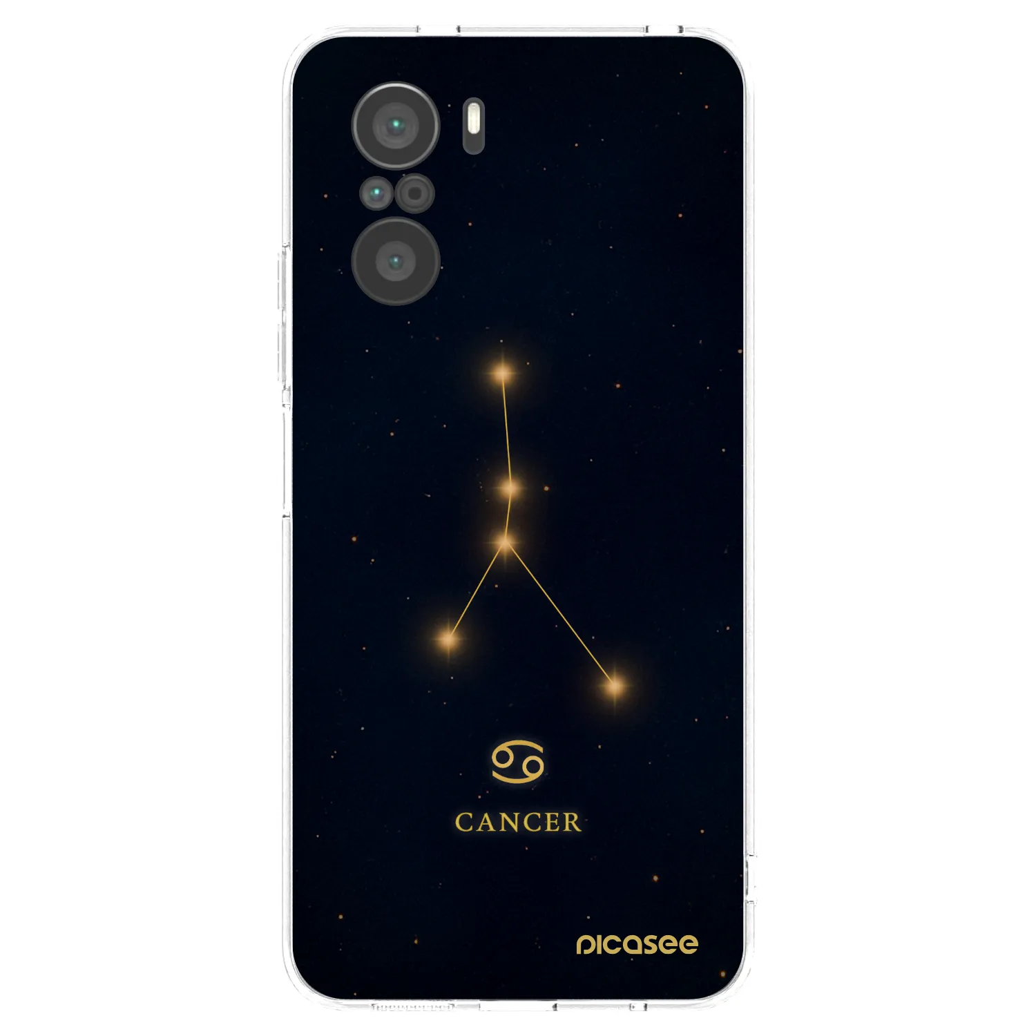 Picasee διαφανής θήκη σιλικόνης Xiaomi Poco F3 - CANCER