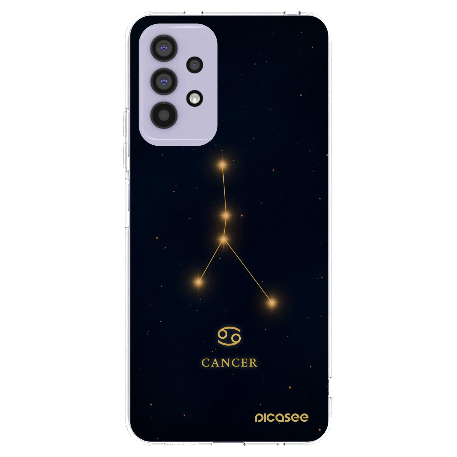 Picasee διαφανής θήκη σιλικόνης Samsung Galaxy A32 4G SM-A325F - CANCER