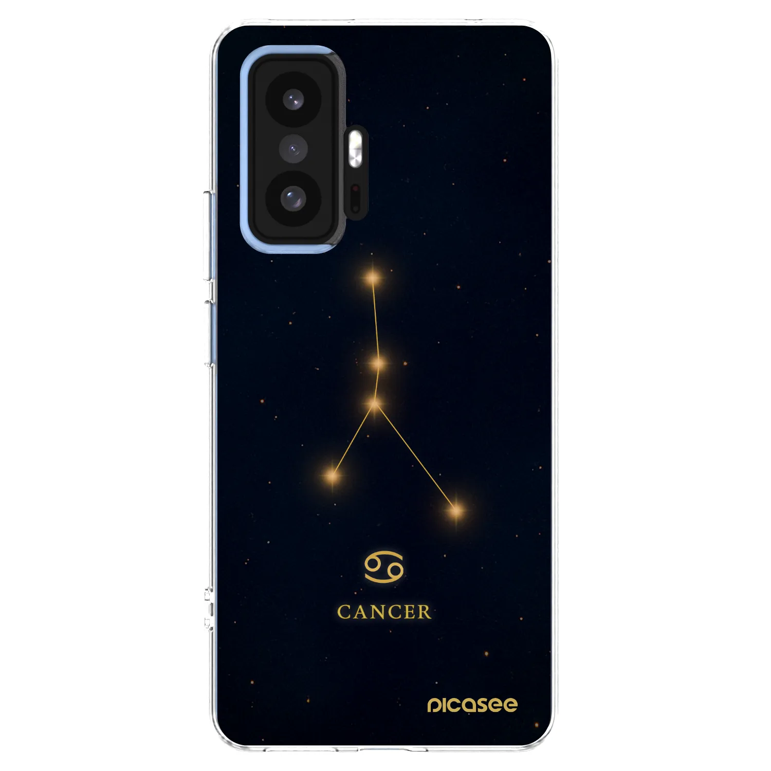 Picasee διαφανής θήκη σιλικόνης Xiaomi 11T Pro - CANCER