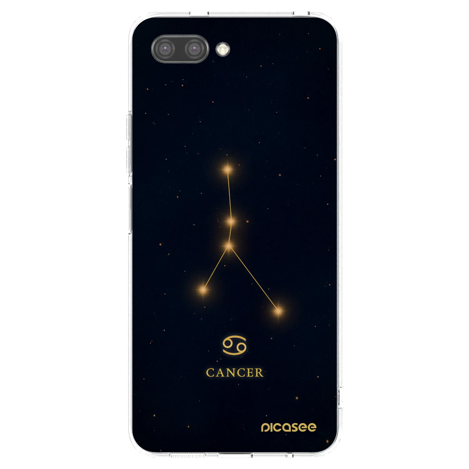 Picasee διαφανής θήκη σιλικόνης Honor 10 - CANCER