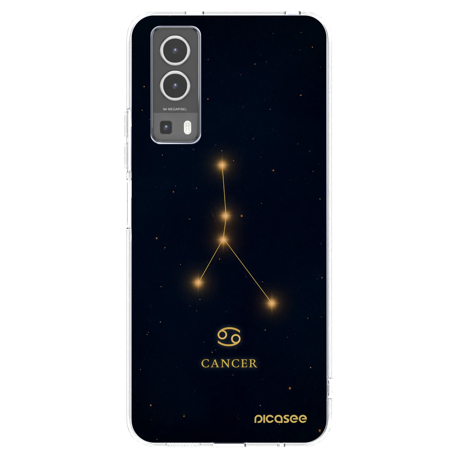 Picasee διαφανής θήκη σιλικόνης Vivo Y72 5G - CANCER