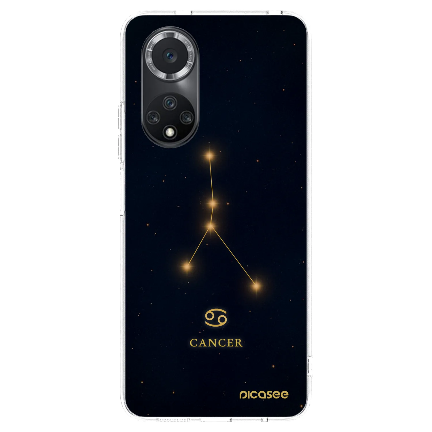 Picasee διαφανής θήκη σιλικόνης Huawei Nova 9 SE - CANCER