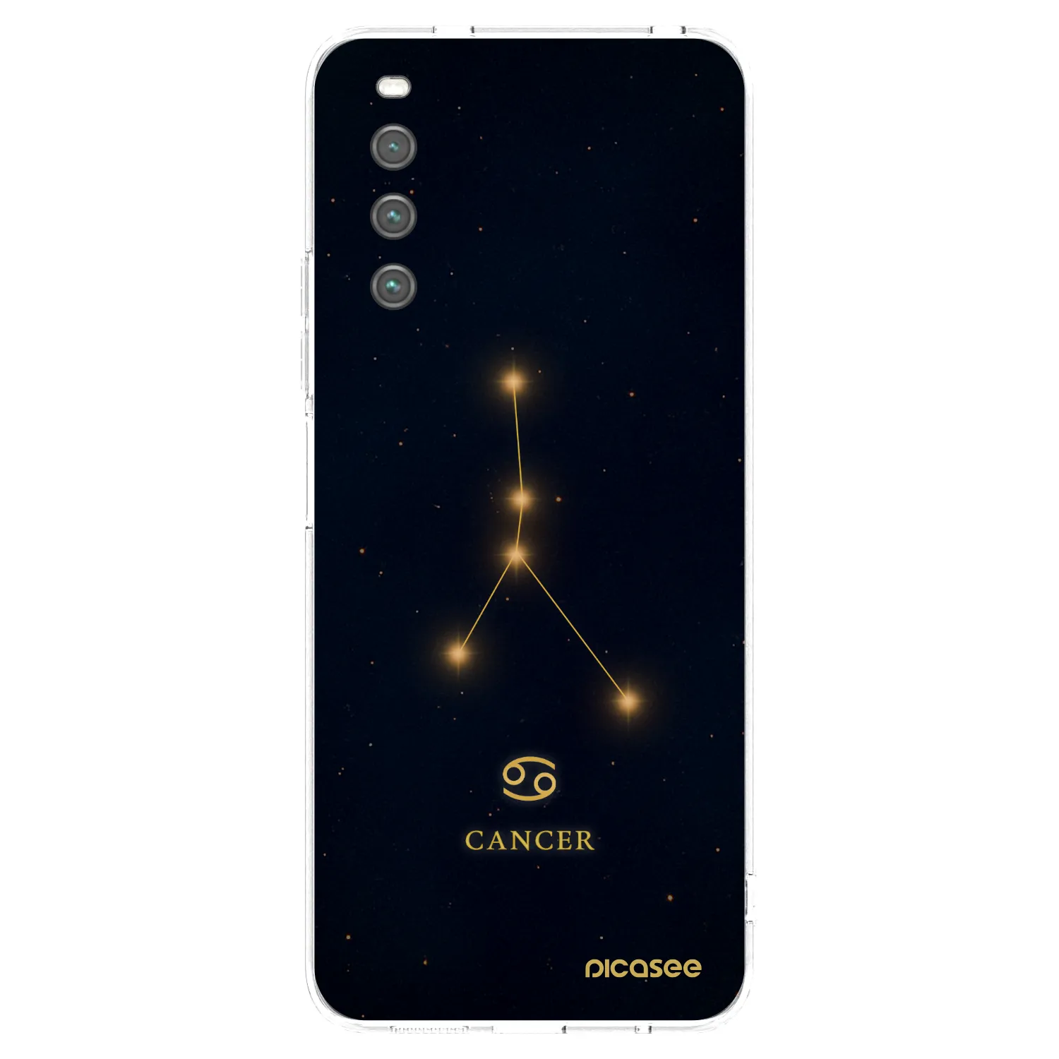 Picasee διαφανής θήκη σιλικόνης Sony Xperia 10 IV 5G - CANCER