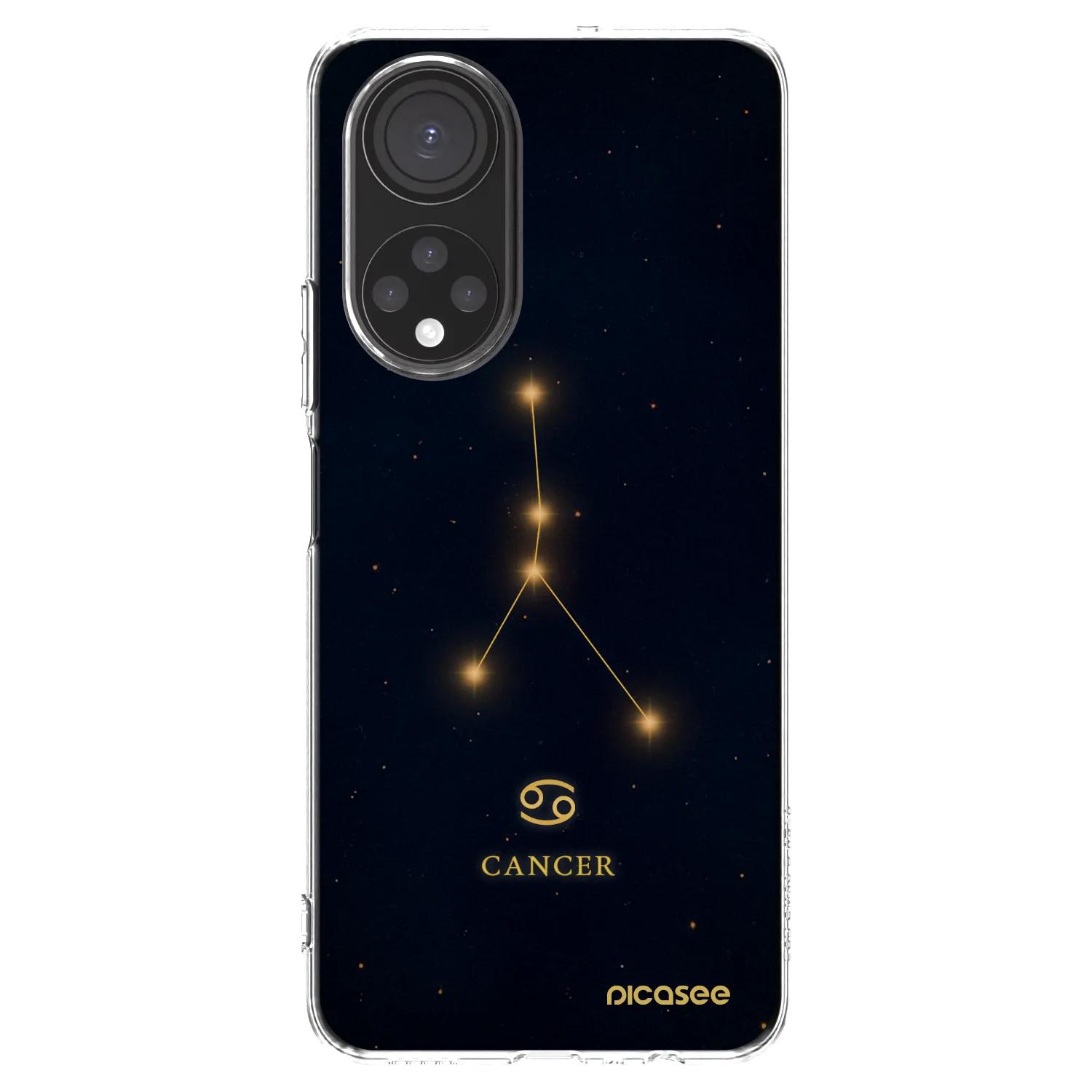 Picasee διαφανής θήκη σιλικόνης Honor X7 - CANCER